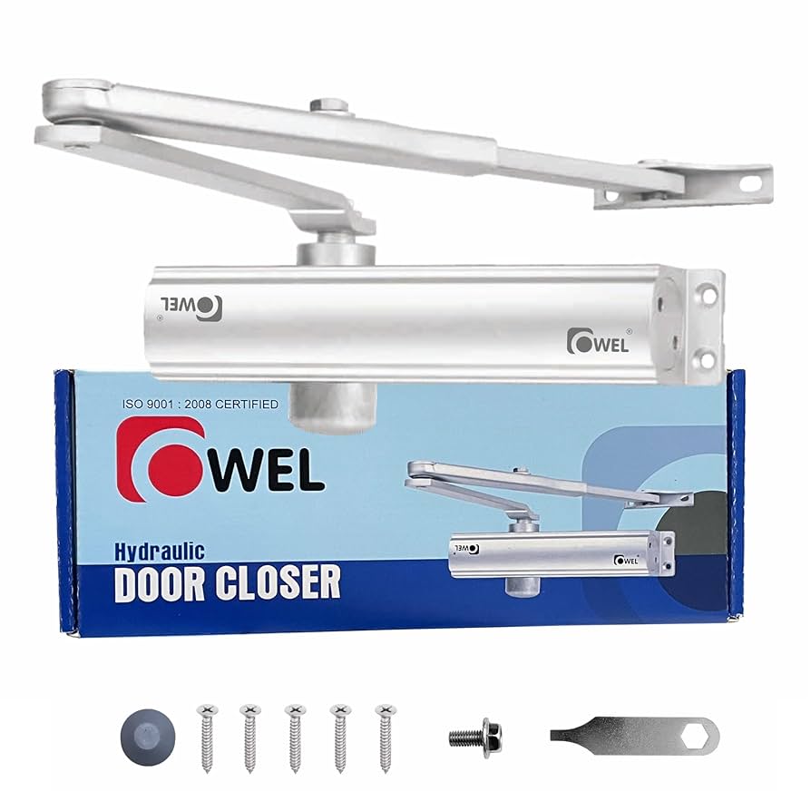 DOOR CLOSER 3ヶセット Automatic Door Closer Adjustable Closers Size 3 Commercial
